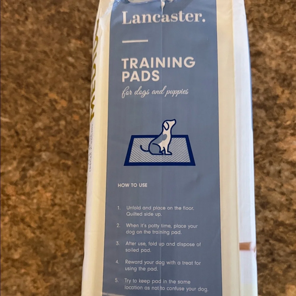 Medium Dog Training Pads - White